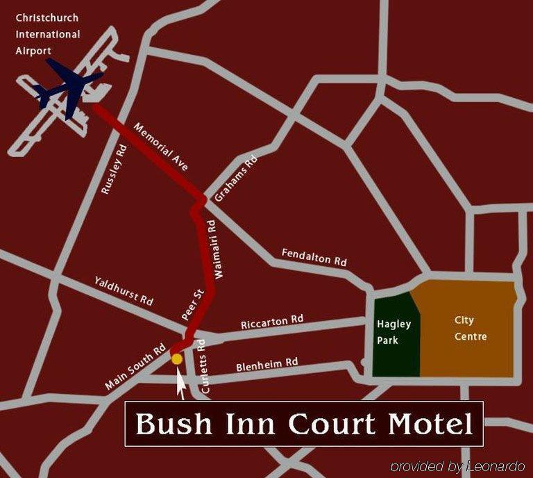 Bush Inn Court Motel Christchurch Kültér fotó